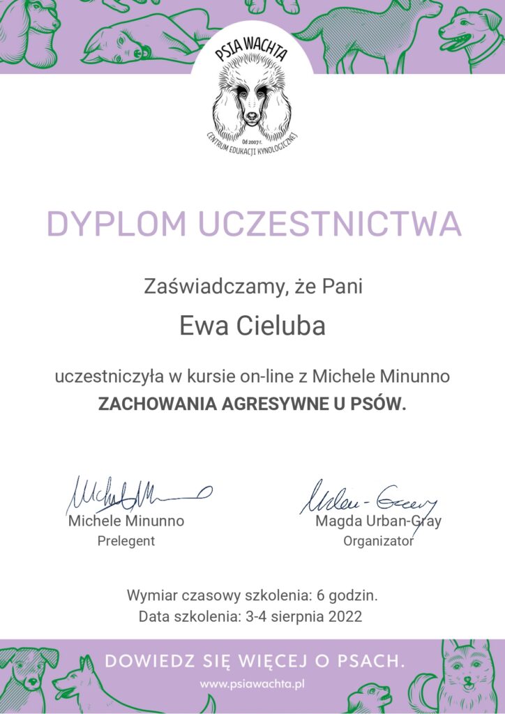Zachowania Agresywne u Psów - Michele Minunno