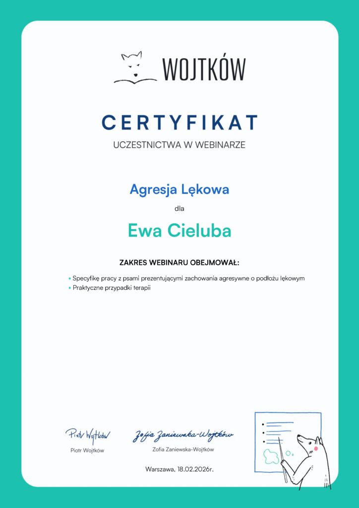 Agresja Lękowa - Wojtków Szkolenia